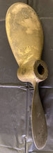 Load image into Gallery viewer, Vintage Brass Marine/Boat Propeller 17x19
