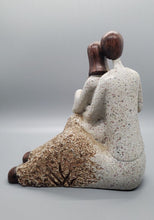 Load image into Gallery viewer, Family of Three Carved Sculpture
