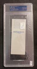 Load image into Gallery viewer, 1965 NFL Championship Game Phantom Ticket - Chicago &amp; Cleveland - PSA NM 7
