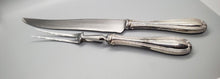 Load image into Gallery viewer, Antique Sterling Silver Handled Firth &amp; Son Carving Set
