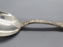 Load image into Gallery viewer, 12 Oneida Rockford 1906 Rosemary Art Nouveau Silver Plate Bouillon Spoons
