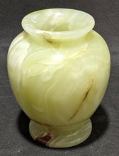 Load image into Gallery viewer, Beautiful Polished Green Onyx Vase - Heavy!
