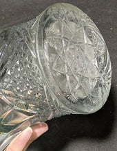 Load image into Gallery viewer, Vintage Pressed Glass Water Pitcher / Ewer
