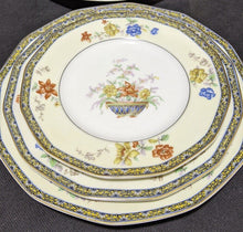 Load image into Gallery viewer, 3 Pc. Plate Set for 4 of LIMOGES / HAVILAND Bone China -- Coromandel

