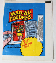Load image into Gallery viewer, Vintage 1976 Topps Mad-Ad Foldees Wrapper
