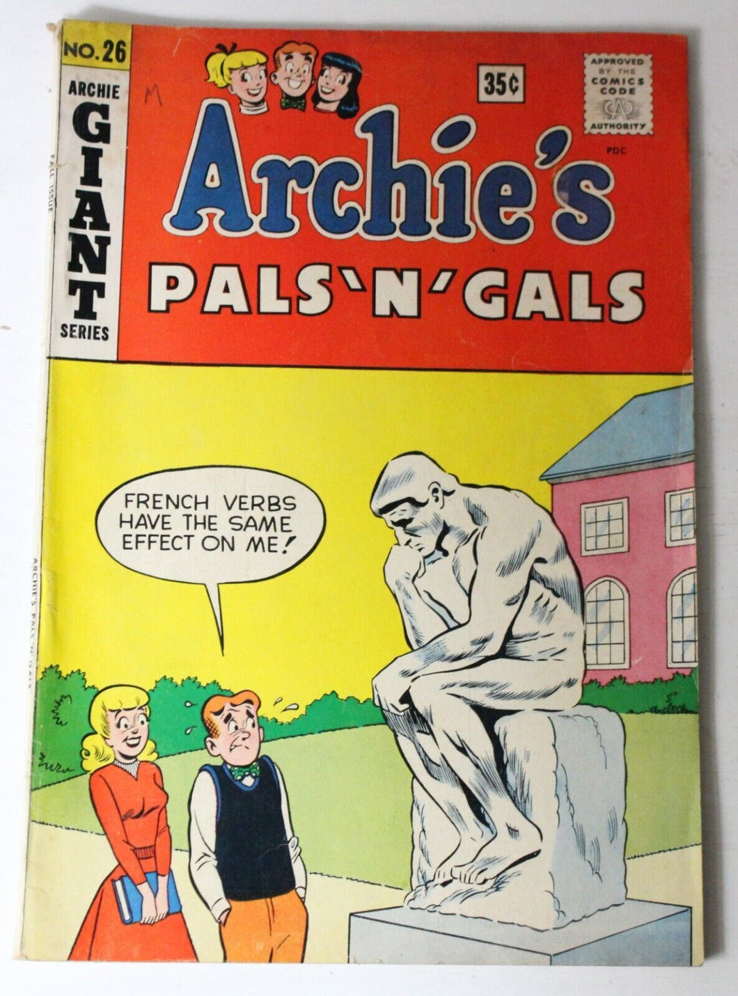 Archie's Pals 'n' Gals (1955 Series) Canadian Price Variant #26, VG
