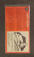 Load image into Gallery viewer, 1964 Topps Larry Jeffrey #49 Ex No Crease Hockey Card Tall Boy
