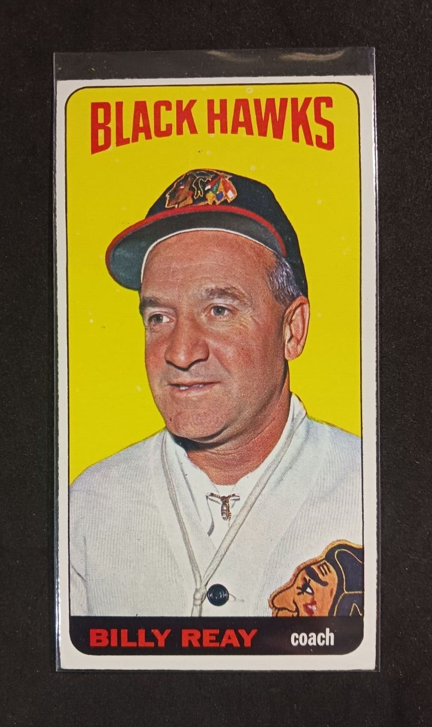 1964 Topps Billy Reay #38 EX MT Hockey Card Tall Boy