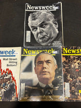 Load image into Gallery viewer, 1963-66 Vintage Newsweek lots of 4 Magazines, NM condition
