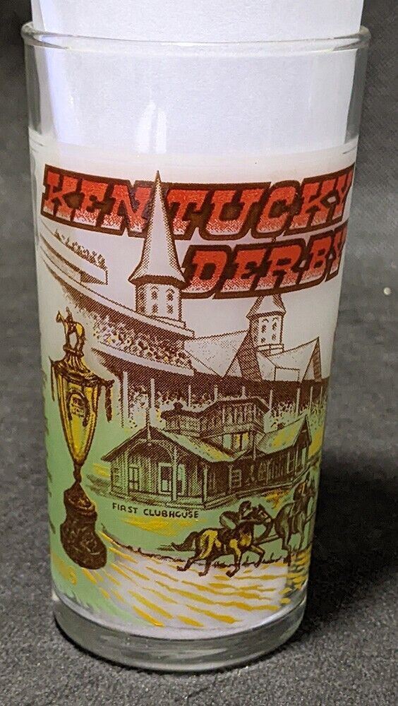 1978 Kentucky Derby Mint Julip Glass - Churchill Downs - Affirmed (3)