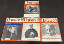 Load image into Gallery viewer, Vintage 1939 Newsweek Magazines Feb to March lot of 4 , EX condition
