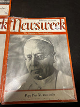 Load image into Gallery viewer, Vintage 1939 Newsweek Magazines Feb to March lot of 4 , EX condition
