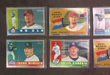 Load image into Gallery viewer, 2009 Topps Heritage Chrome Holo Baseball Cards Lot of 40
