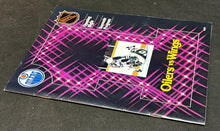 Load image into Gallery viewer, 1979-80 NHL Wayne Gretzky Messier First Home Game Program, EX-NM unscored
