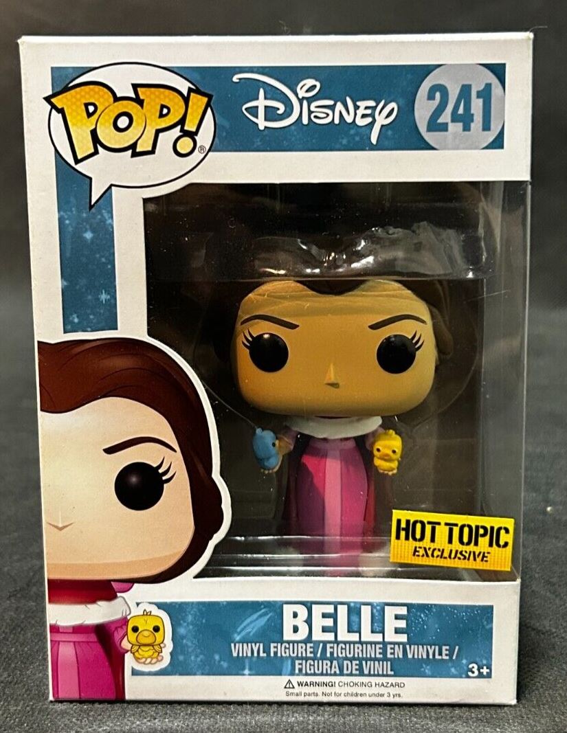 Funko Pop Disney Belle Vinyl Figure #241, EX condition