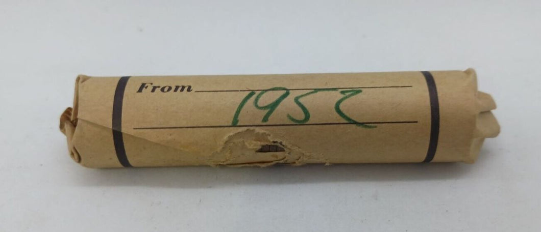 1952 Canadian Pennies (50 coins per roll) 1 Roll