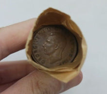 Load image into Gallery viewer, 1946 Canadian Pennies (50 coins per roll) 4 Roll

