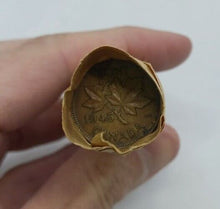 Load image into Gallery viewer, 1945 Canadian Pennies (50 coins per roll) 8 Rolls
