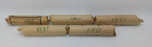 Load image into Gallery viewer, 1951 Canadian Pennies (50 coins per roll) 5 Rolls
