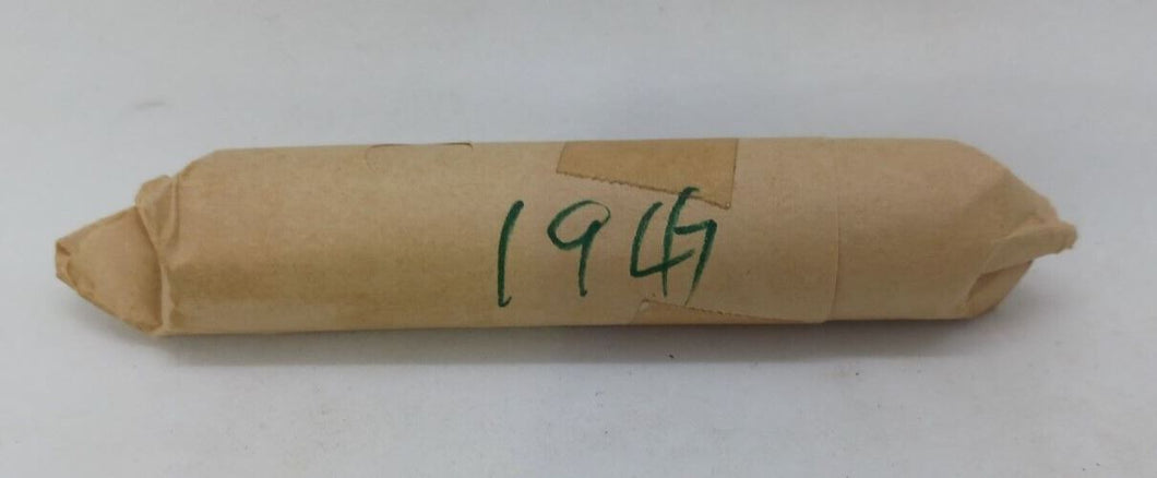 1947 Canadian Pennies (50 coins per roll) 1 Roll