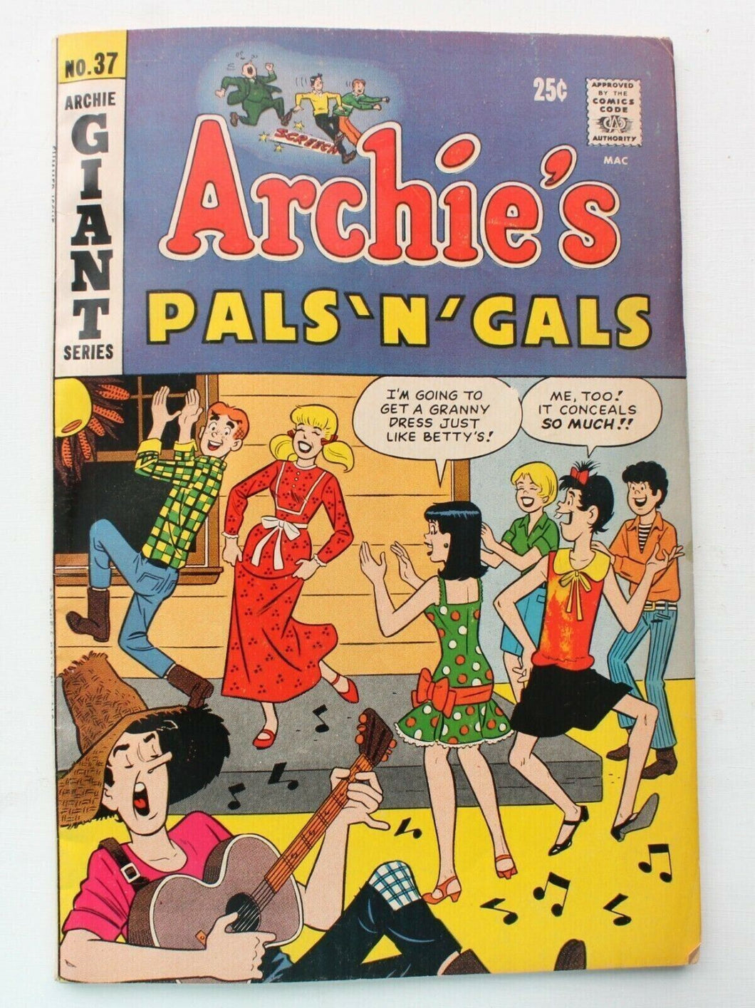 Archie's Pals 'n' Gals (1955 Series) #37 in FN Shape