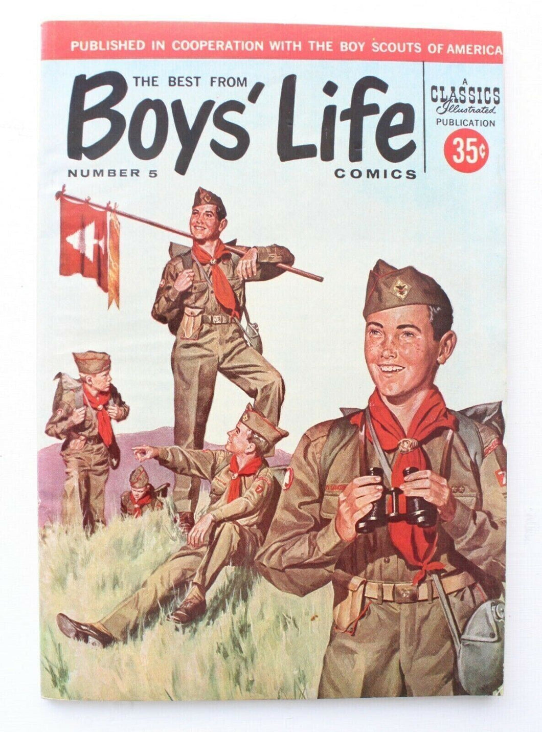 A Classics Illustrated Best from Boys' Life (1957 Series) #5 in FN Shape