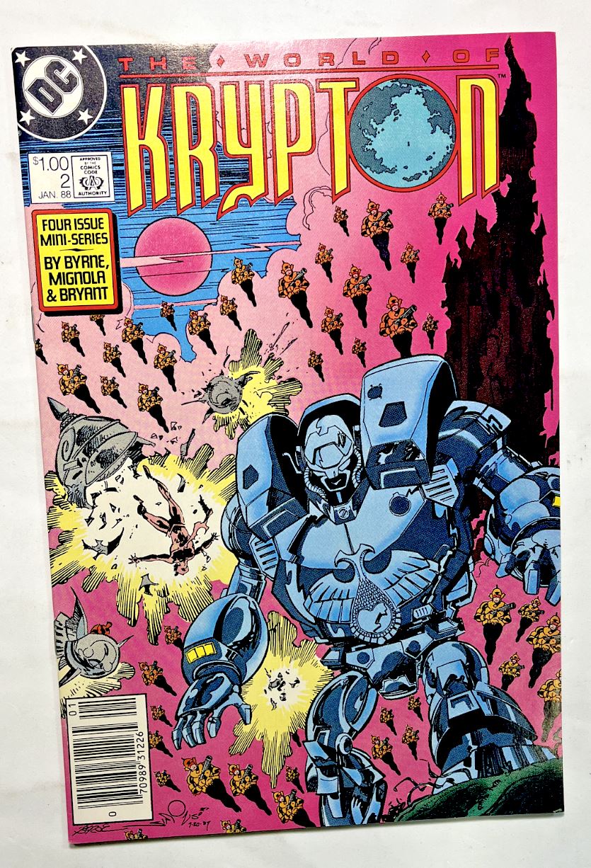 1987 The World Of Krypton #2, DC Comics, Canadian Price Variant, High grade