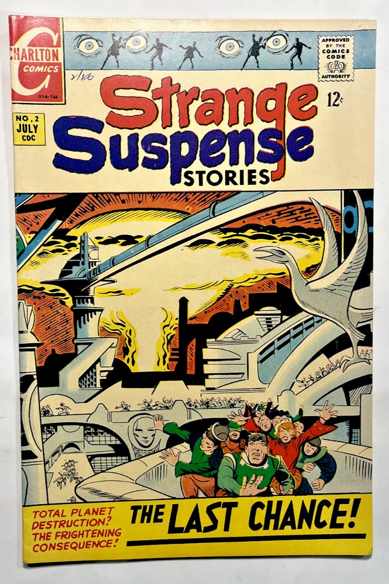 1968 Strange Suspense Stories Vol. 1 #2, Charlton Comics, VG - F