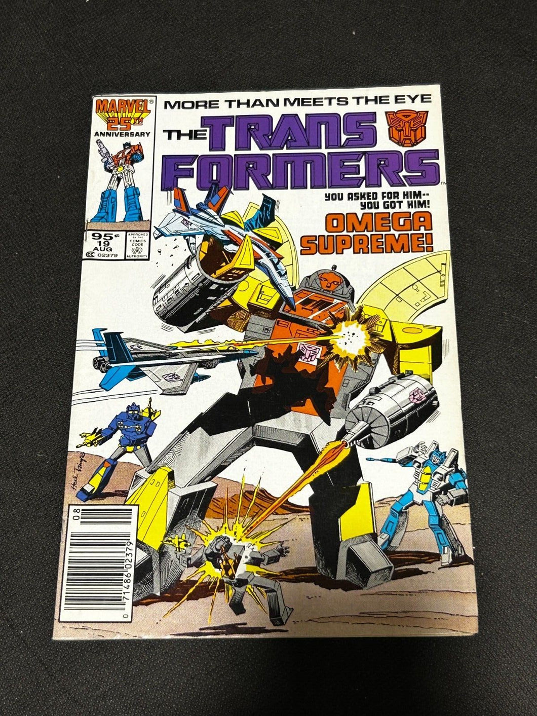 1986 Marvel Comics The Transformers Issue 19 CPV, Canadian Price Variant EX+