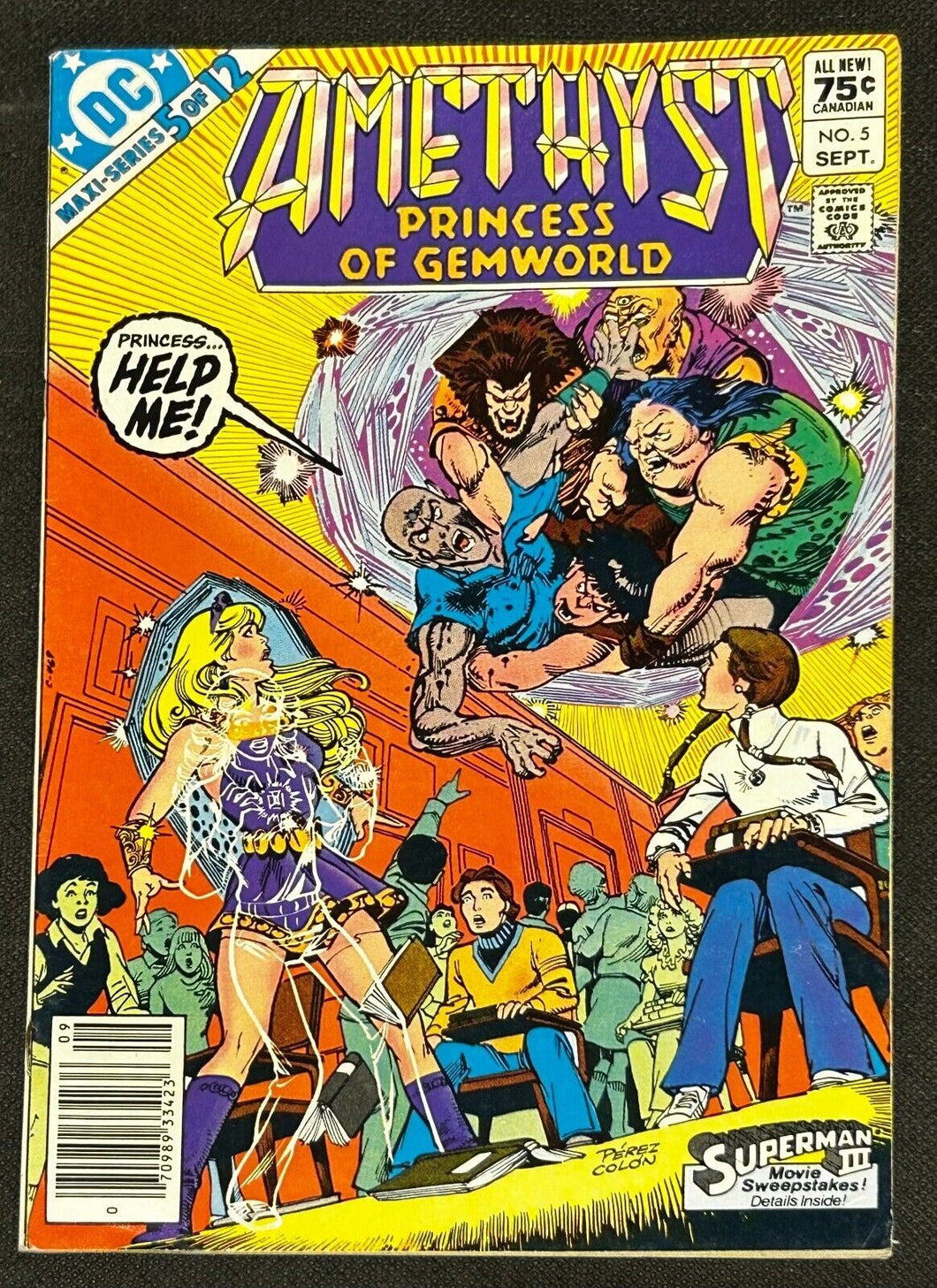 1983 DC Comics Amethyst Princess of Gemworld Issue 5 Vol 1, EX+ condition