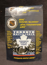 Load image into Gallery viewer, Toronto Maple Leafs NHL Throw/Blanket 50&quot; x 60&quot; 100% Acrylic
