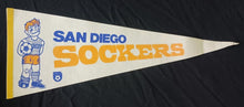 Load image into Gallery viewer, San Diego Sockers - NASL North American Soccer League 30&quot; Pennant
