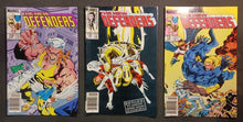 Load image into Gallery viewer, 1983 The New Defenders #126, 127 and 129 Marvel, CPV, Newsstand, High Grade
