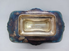 Load image into Gallery viewer, Vintage Barker Ellis Sterling Silver Mounts/ Silver Plated Footed Nut Dish SM
