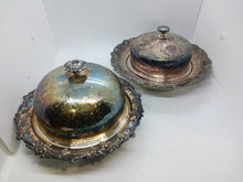 Load image into Gallery viewer, Sheffield Reproduction 3 Pcs Silver Plated Server Sets x 2 Sets

