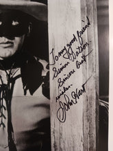 Load image into Gallery viewer, Clayton Moor &quot;Lone Ranger&quot; Autograph Signed Photo 8&quot;x10&quot; w/ JSA COA AI74397
