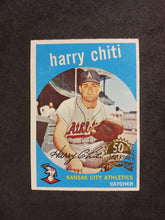 Load image into Gallery viewer, 2008 Topps Heritage 50th Anniversary 1959 Buybacks #79 Harry Chiti White Back
