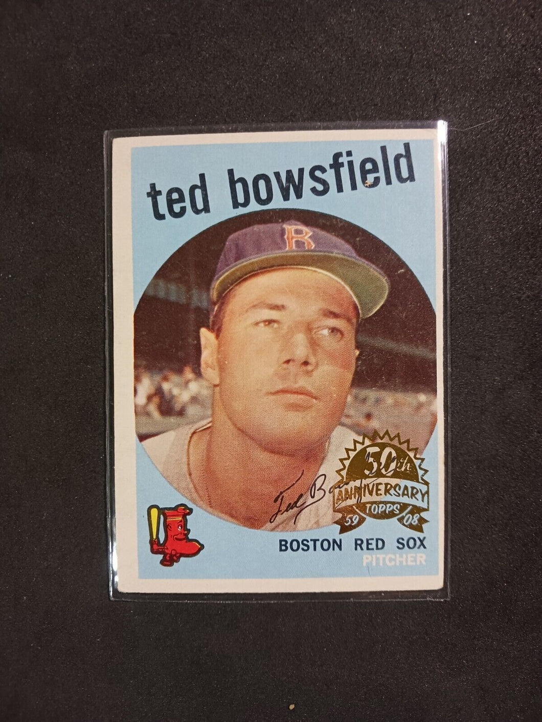 2008 Topps Heritage 50th Anniversary 1959 Buybacks #236 Ted Bowsfield White Back