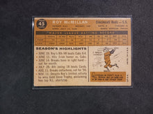 Load image into Gallery viewer, 2009 Topps Heritage 50th Anniversary 1960 Buybacks #45 Roy McMillan White Back A
