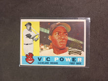 Load image into Gallery viewer, 2009 Topps Heritage 50th Anniversary 1960 Buybacks #75 Vic Power White Back
