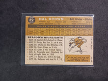 Load image into Gallery viewer, 2009 Topps Heritage 50th Anniversary 1960 Buybacks #89 Hal Brown White Back

