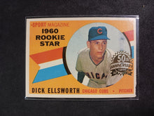 Load image into Gallery viewer, 2009 Topps Heritage 50th Anniversary 1960 Buybacks #125 Dick Ellsworth Brown BA
