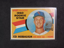 Load image into Gallery viewer, 2009 Topps Heritage 50th Anniversary 1960 Buybacks #131 Ed Hobaugh Brown Back
