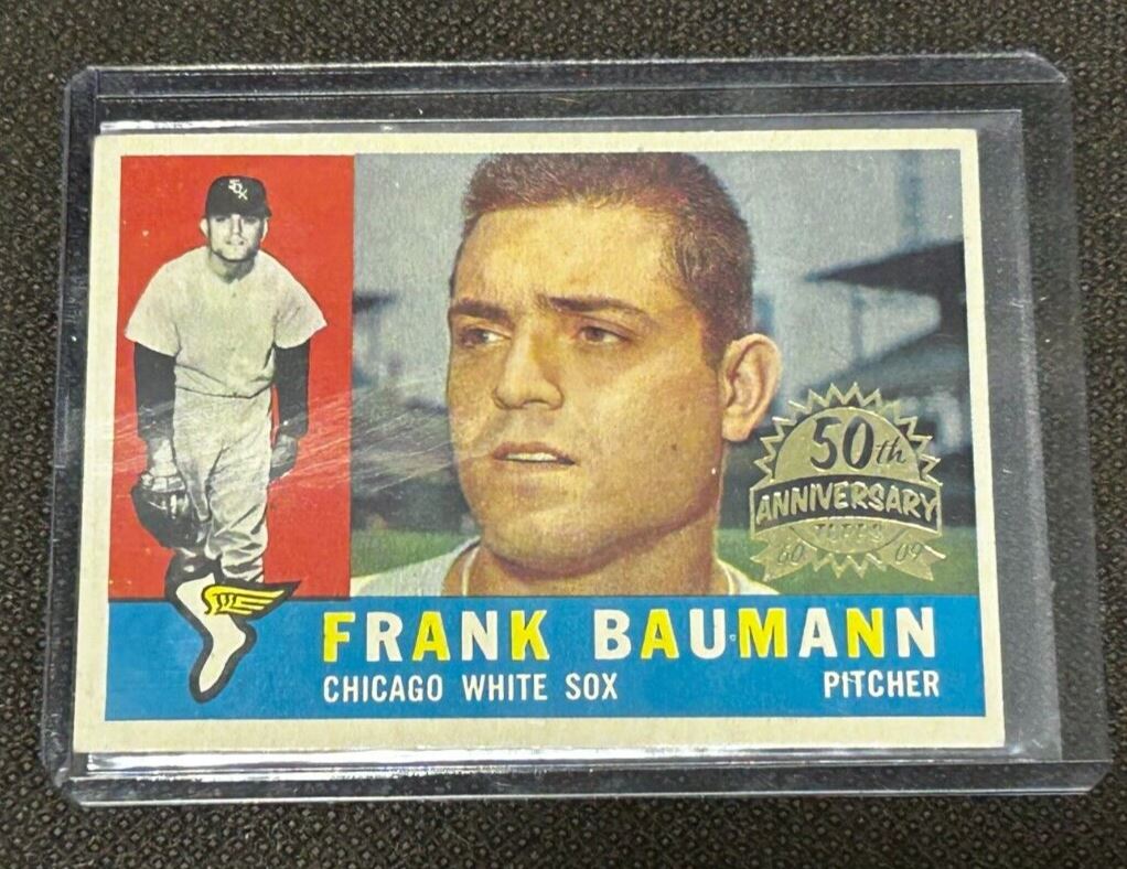 2009 Topps Heritage 50th Anniversary 1960 Buybacks #306 Frank Baumann Brown Back