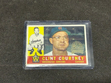 Load image into Gallery viewer, 2009 Topps Heritage 50th Anniversary 1960  Buyback#344 Clint Courtney Brown Back
