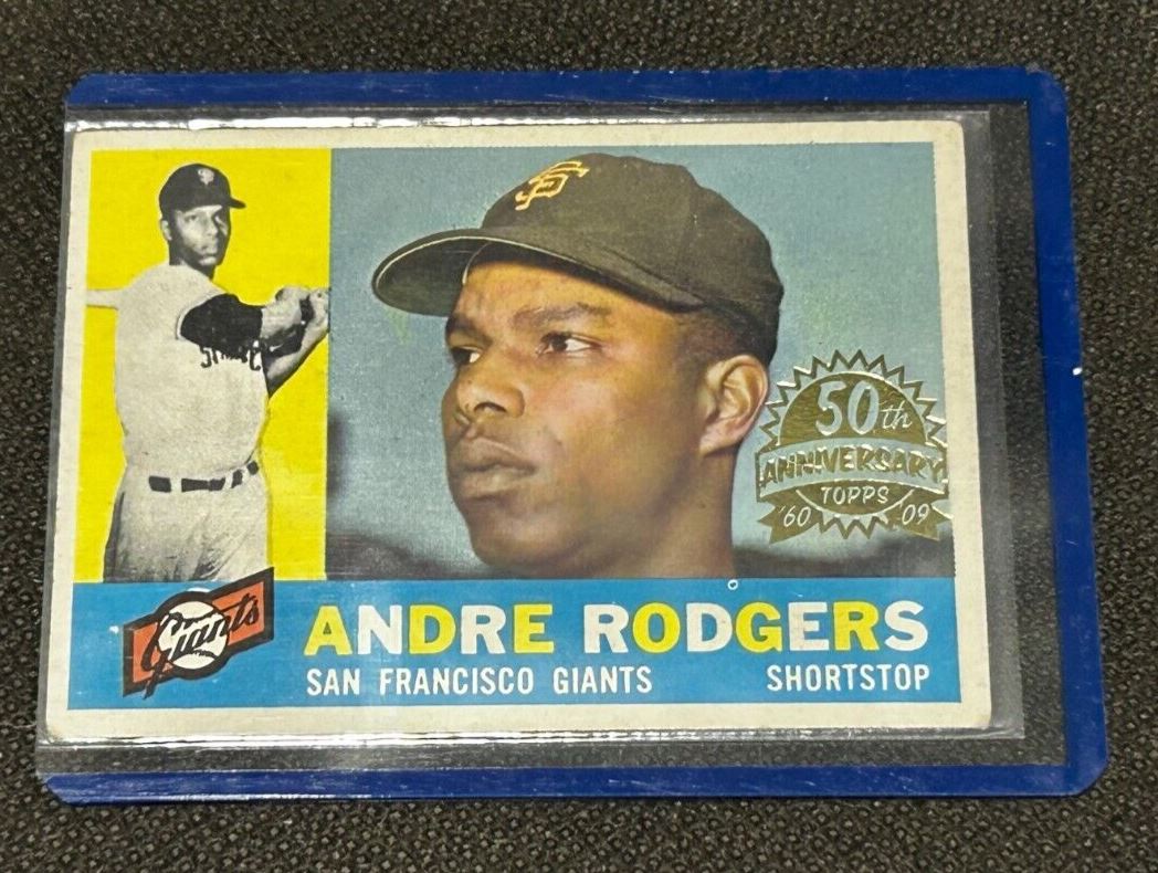 2009 Topps Heritage 50th Anniversary 1960 Buybacks #431 Andre Rodgers White Back