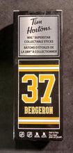 Load image into Gallery viewer, 2020 Tim Hortons NHL Superstar Collectable Sticks Bergeron #37 Sealed
