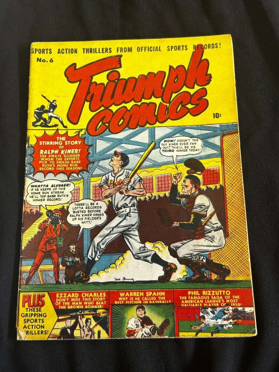 Triumph Comics 6 Canada Edition Very Rare Canadian ED