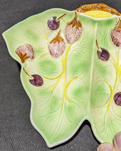 Load image into Gallery viewer, Vintage Avon Ware Butterfly Shaped Serving Dish - Cherries &amp; Strawberries

