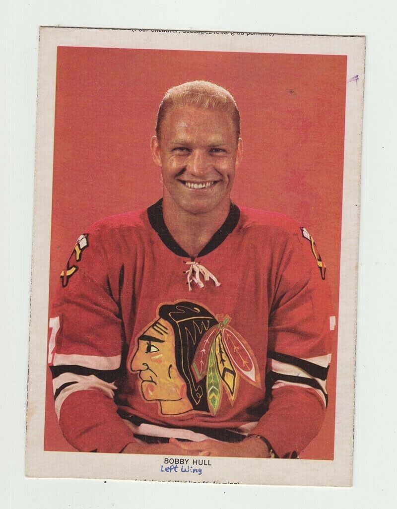 1964-65 Chex Cereal Hockey Bobby Hull (Chicago Black Hawks) Photo